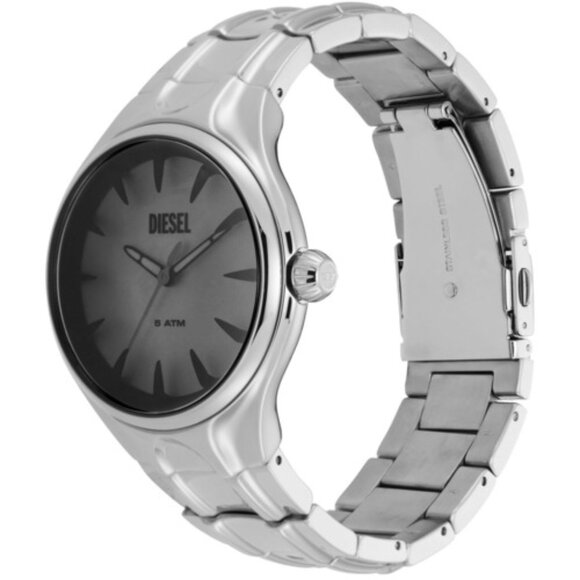 Diesel Other - DIESEL DZ2205 STREAMLINE GRAY DIAL SILVER STAINLESS STEEL BRACELET MENS WATCH